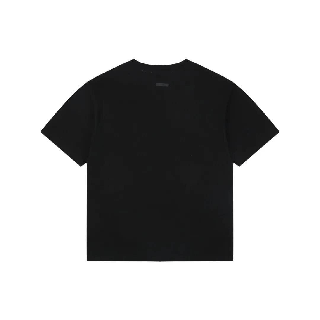 Back Small Logo Heavyweight Cotton T-Shirt