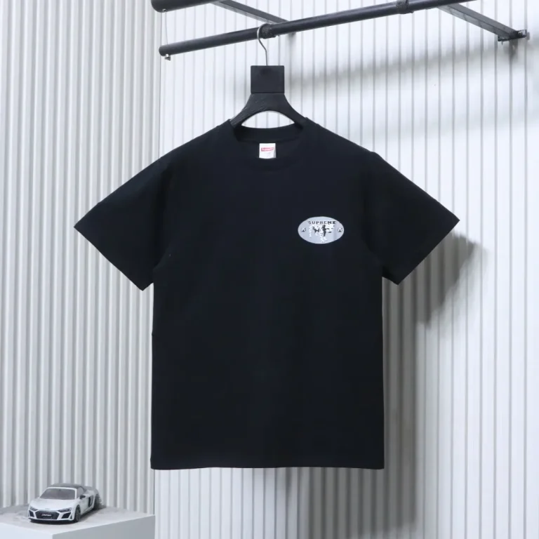 Sup Cow Print Cotton Short-Sleeve T-Shirt