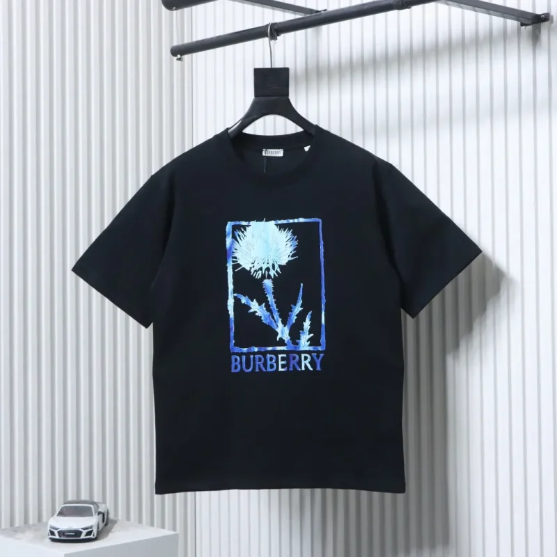 Thistle Print Cotton T-Shirt
