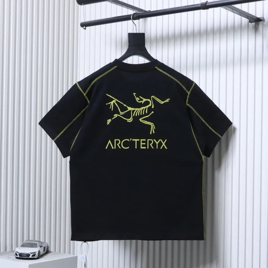 Back Topstitched Logo Performance T-Shirt Color Black