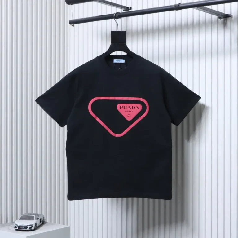 Triangle Logo Print T-Shirt