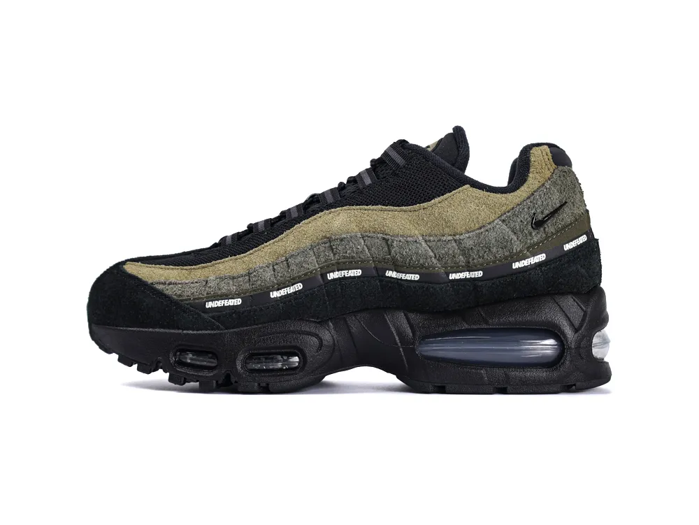 Undefeated x Air Max 95 Medium Olive Left Side View