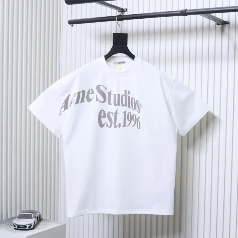 Acne 1996 Logo Print T-Shirt