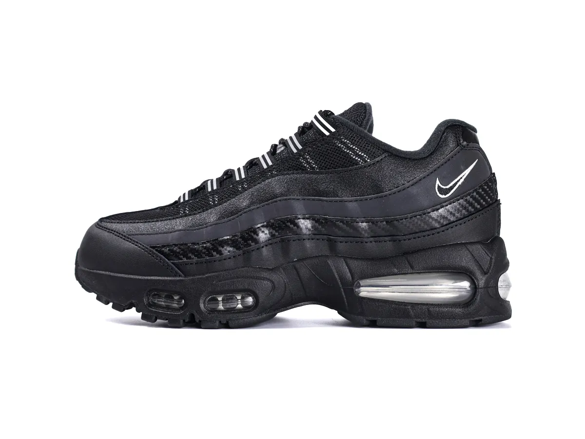 Air Max 95 Big Bubble Black Carbon Left Side View