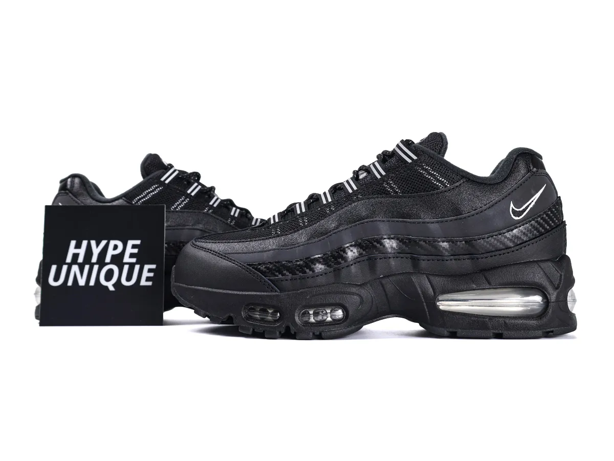 Air Max 95 Big Bubble Black Carbon Side Profile