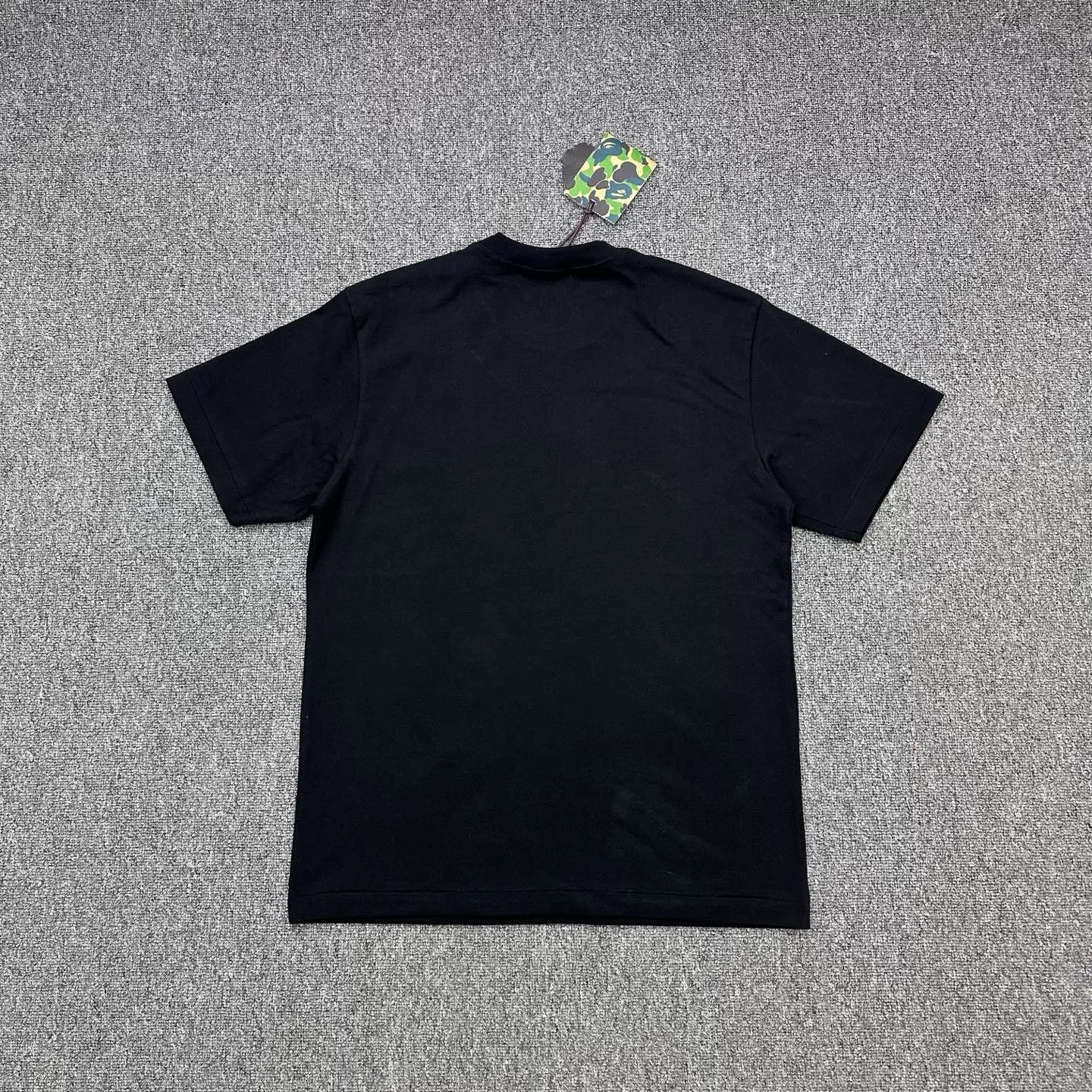 Back BAPE American Trend Ape Head Chest Print T-Shirt