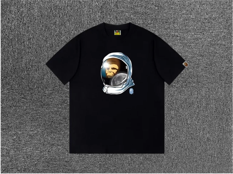 BAPE Astronaut Ape Head Graphic T-Shirt