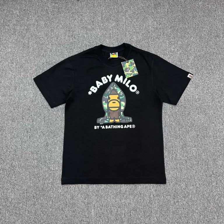 BAPE Cartoon Ape Camouflage T-Shirt