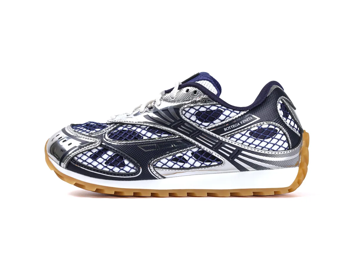 BV Orbit Sneakers Abyss Silver Left Side View