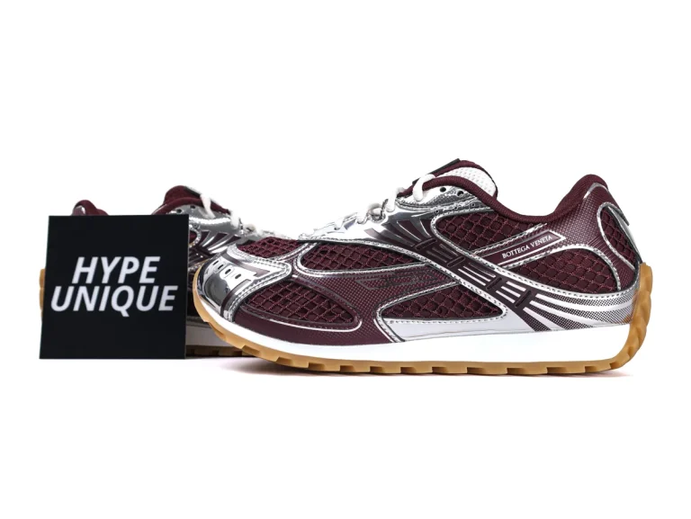 BV Orbit Sneakers Barolo Silver Side Profle