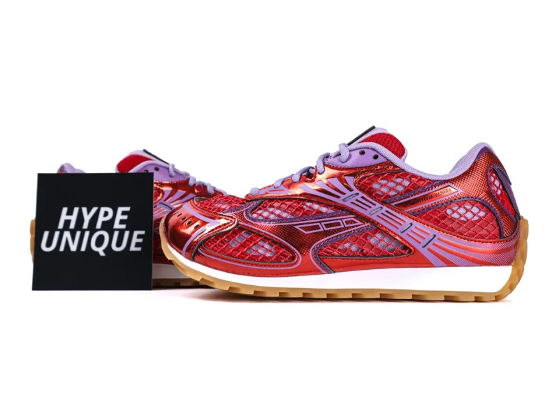 BV Orbit Sneakers "Metallic Red Wisteria"