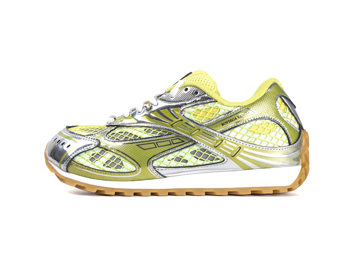 BV Orbit Sneakers Sherbert Silver Left Side View