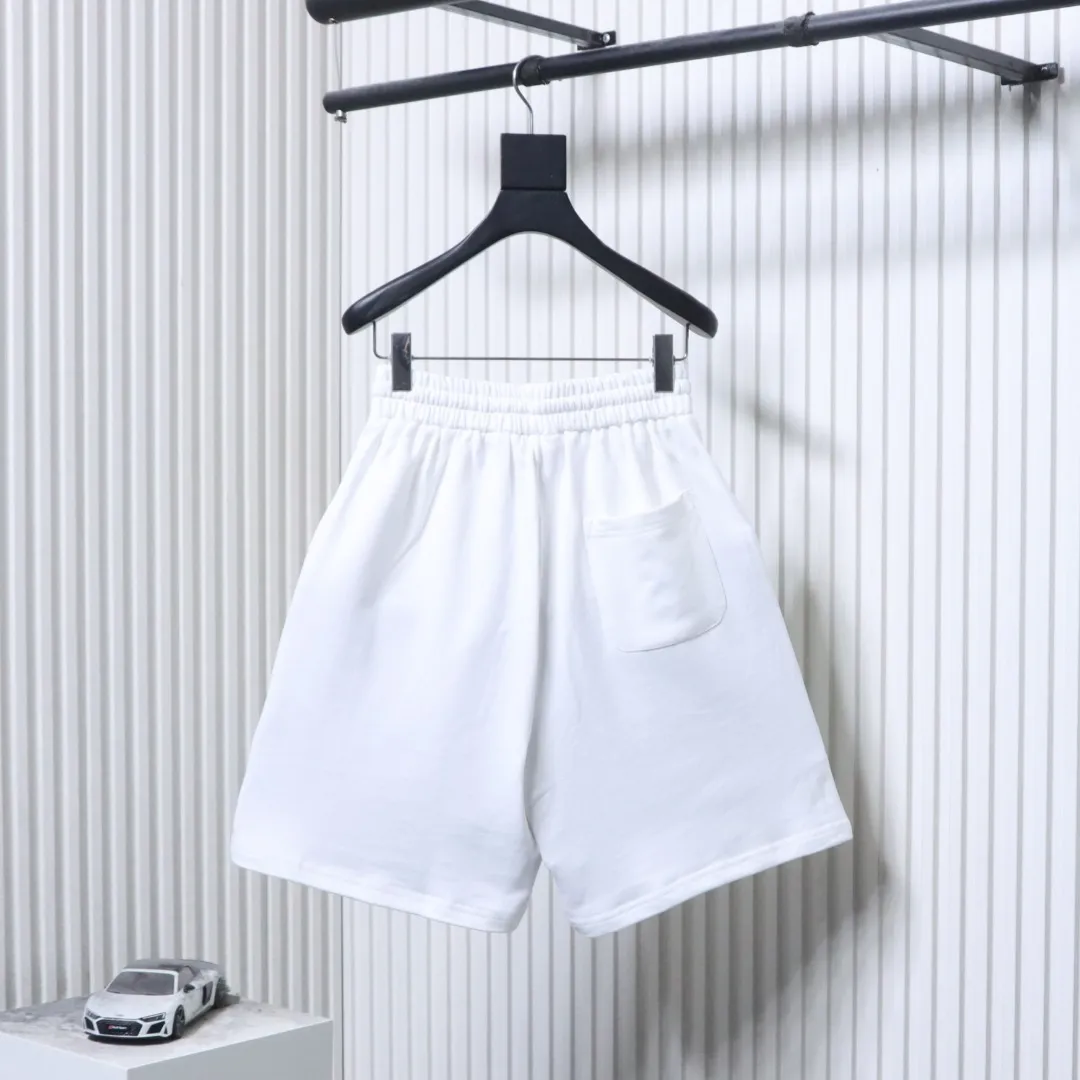 Back CH Appliqué Cross Embroidery Shorts