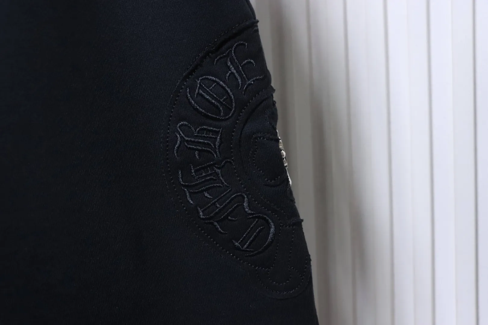 Applique Horseshoe Embroided Logo