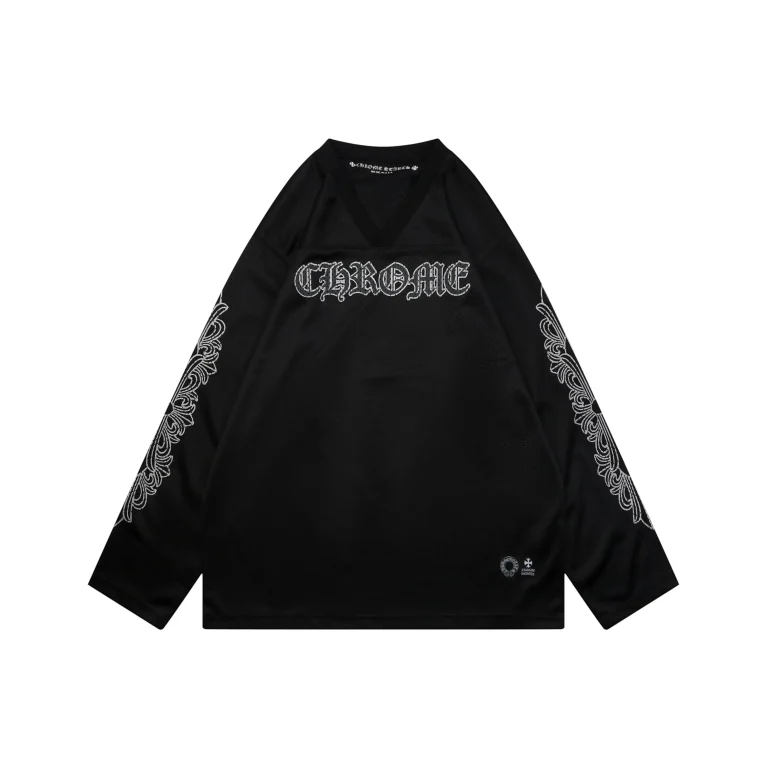 CH Glitter Sanskrit Ice Hockey Long Sleeve Jersey