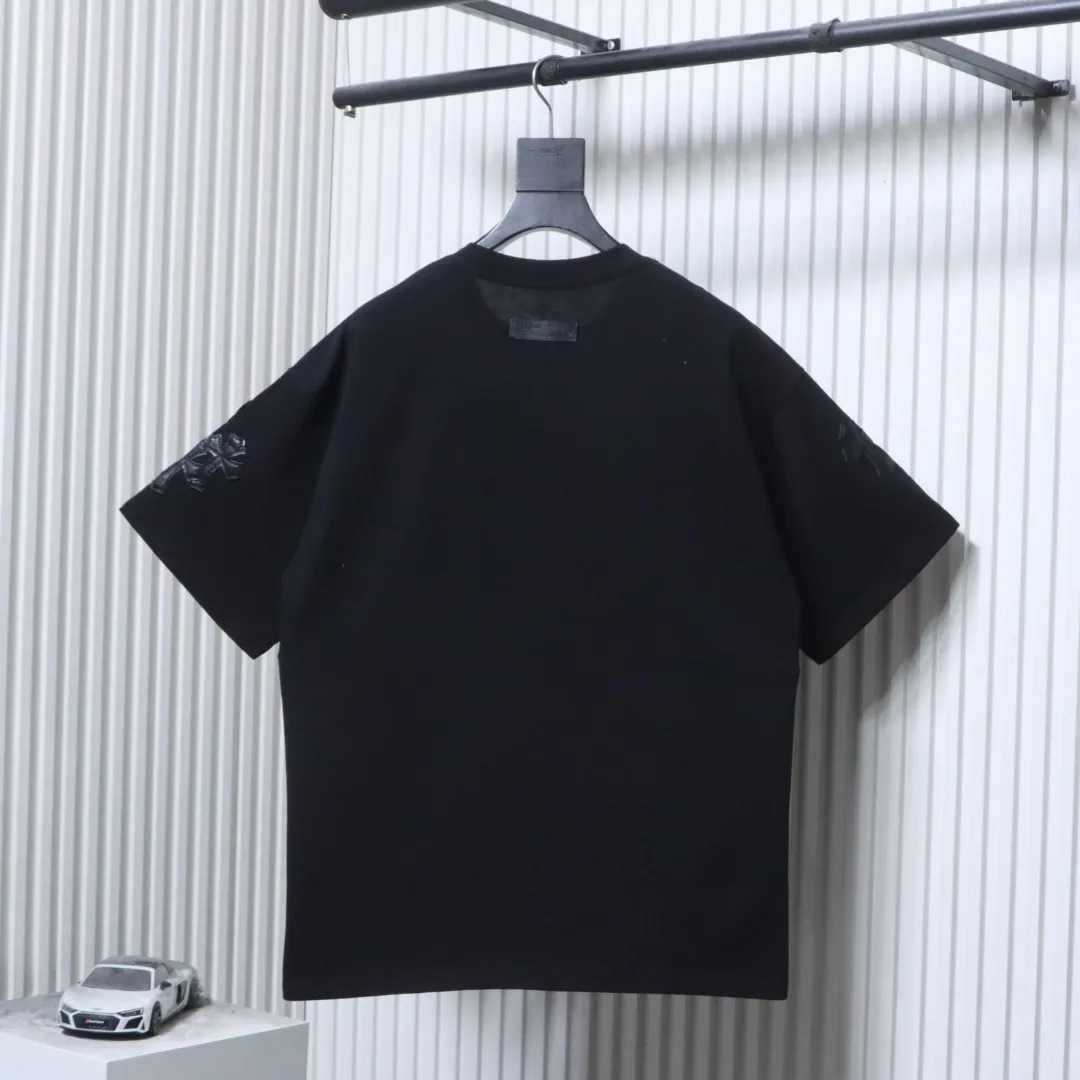 Back CH Heavyweight Embroidered Cross T-Shirt
