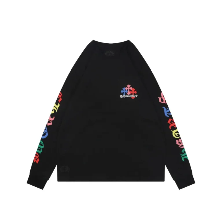 CH Miami Multi-Color Cross Print Long Sleeve Shirt