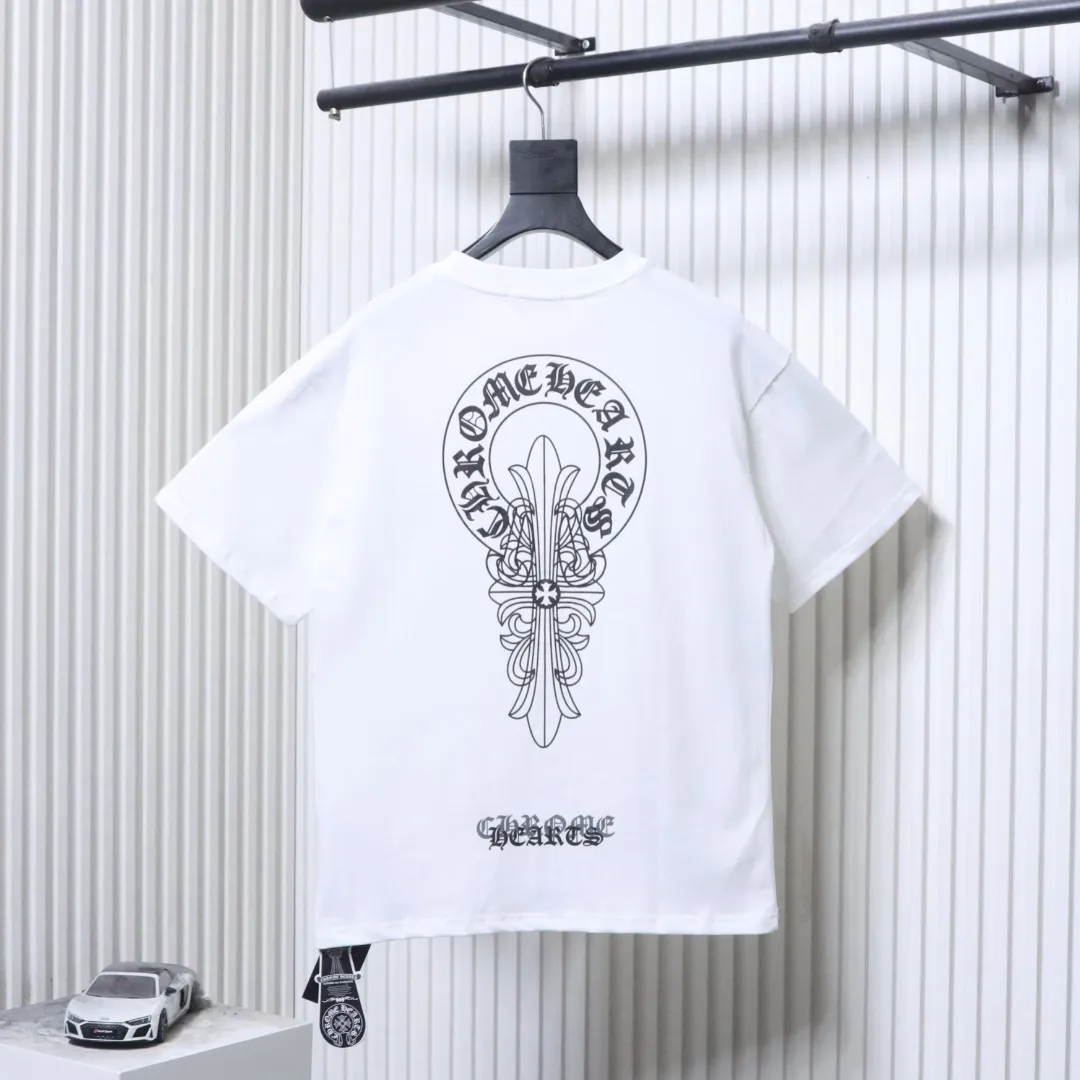 Back CH Overlap Print T-Shirt
