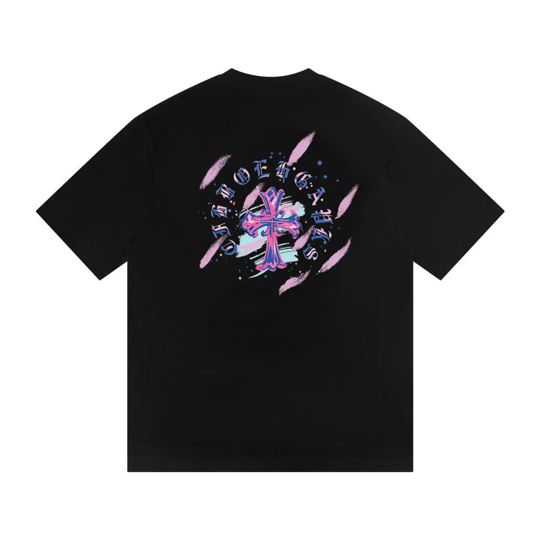 Back CH Pocket Logo Horseshoe Neck T-Shirt
