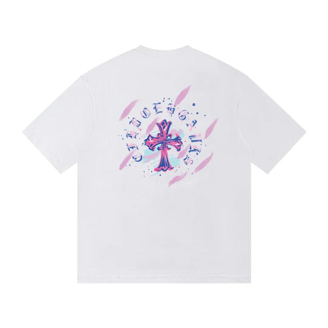 Back CH Pocket Logo Horseshoe Neck T-Shirt