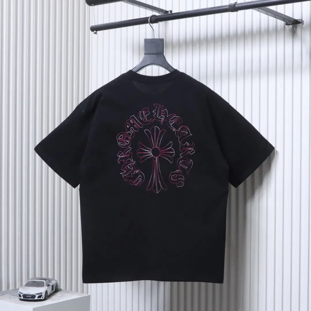 Back CH Sanskrit Embroidered T-Shirt