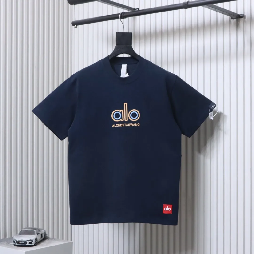 Color-Blocked Double-Sided Embroidered Logo T-Shirt