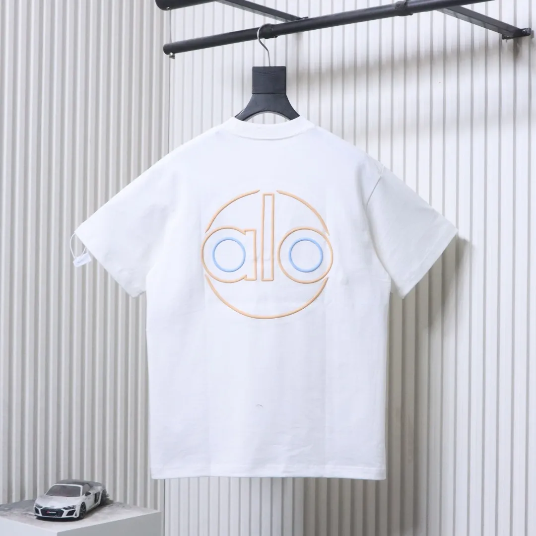 Back Color-Blocked Double-Sided Embroidered Logo T-Shirt