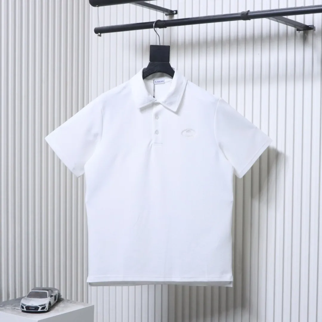Dark Embossed Badge Polo T-Shirt