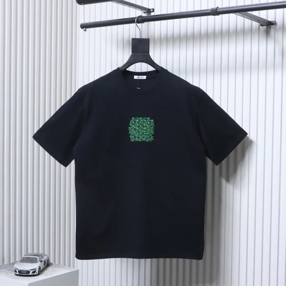 Geometric Sequin Embroidered T-Shirt