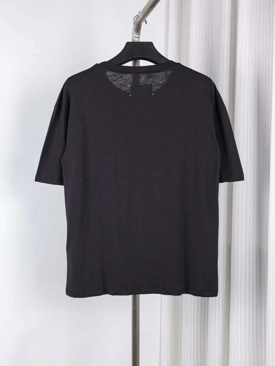 Back MM6 Reverse Embroidery T-Shirt