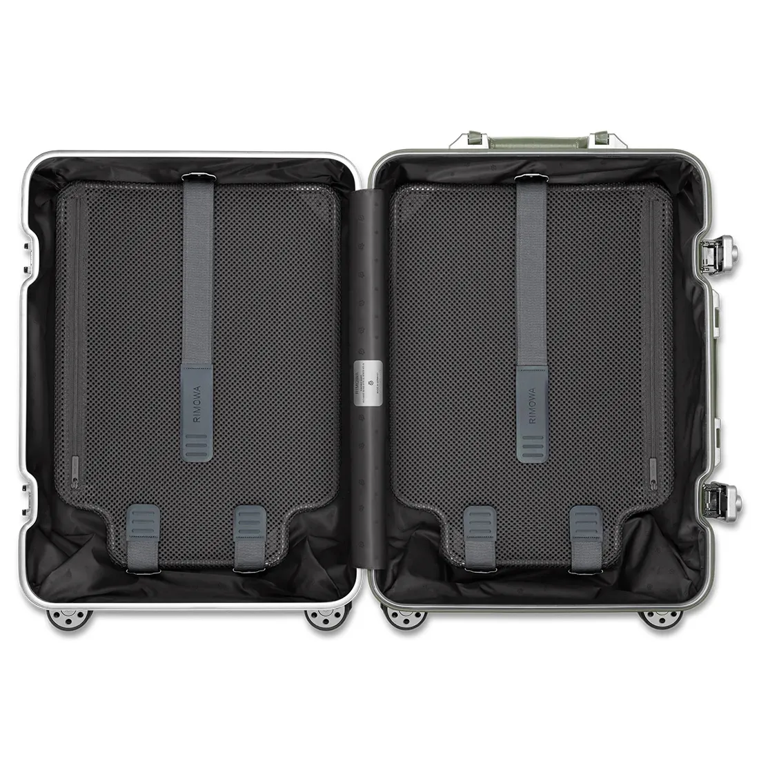 Original Twist Cabin Aluminum Carry-On Suitcase Interior View