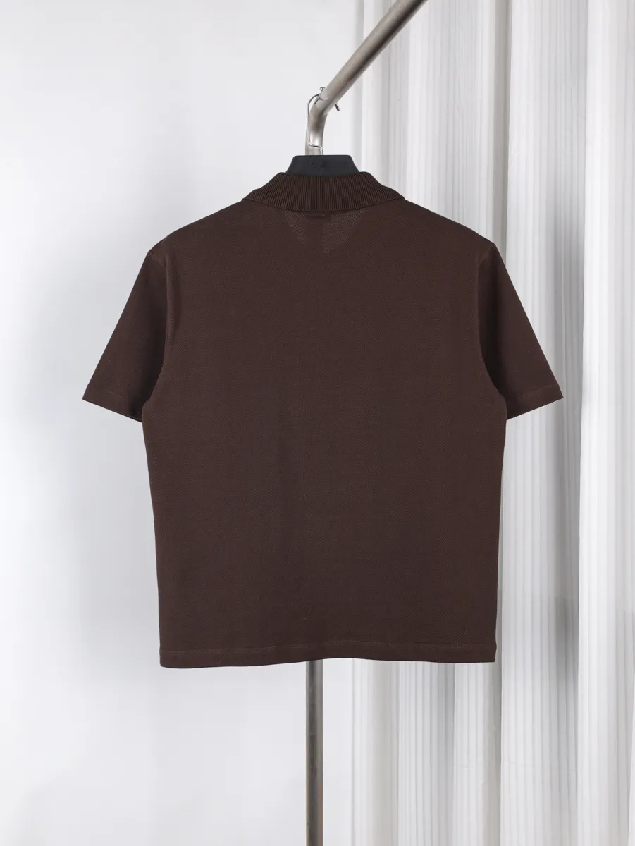 Back Small Embroidered Polo T-Shirt