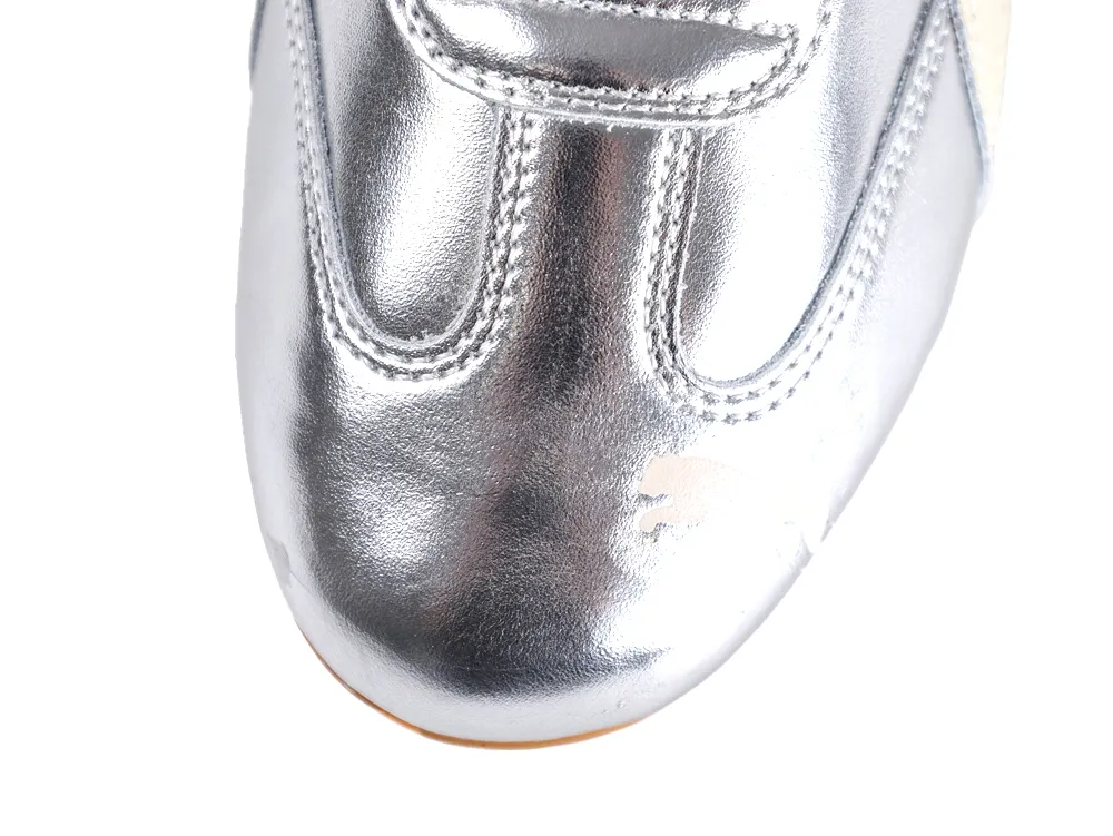 Speedcat Silver Sneakers Alpine SnowGum Top View