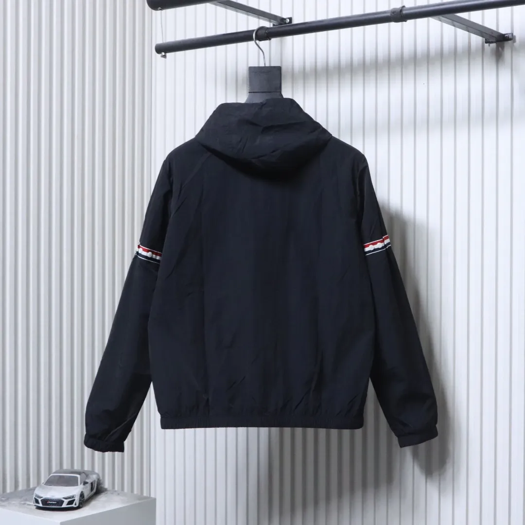 Back TB Double Sleeve Label Webbing Sun Protection Jacket