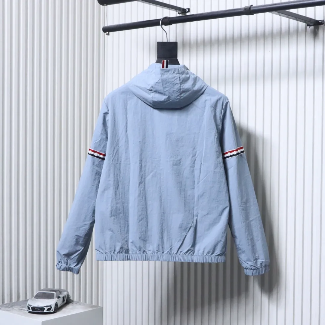 Back TB Double Sleeve Label Webbing Sun Protection Jacket