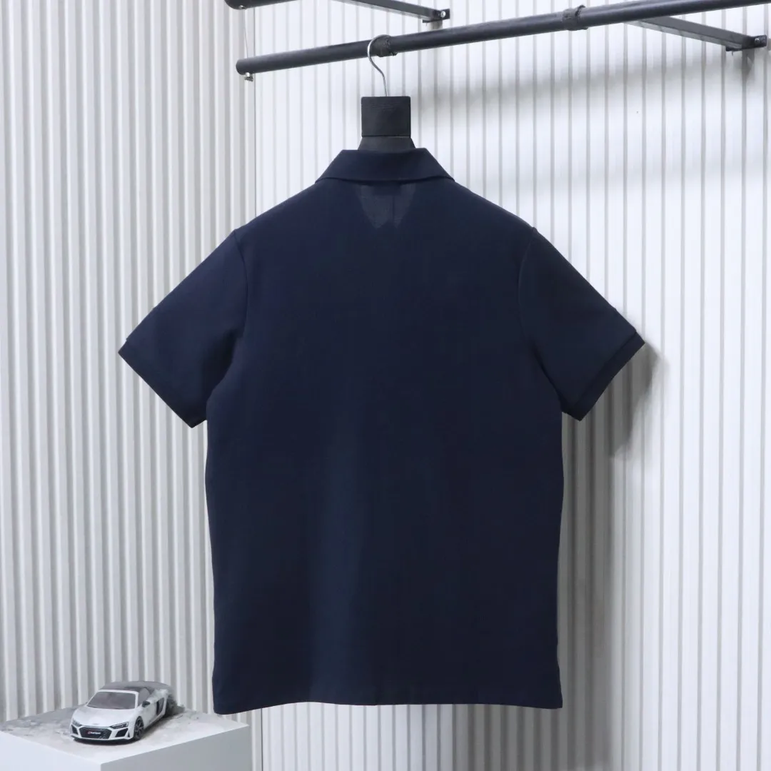 Back TB Logo Classic Placket Polo T-Shirt