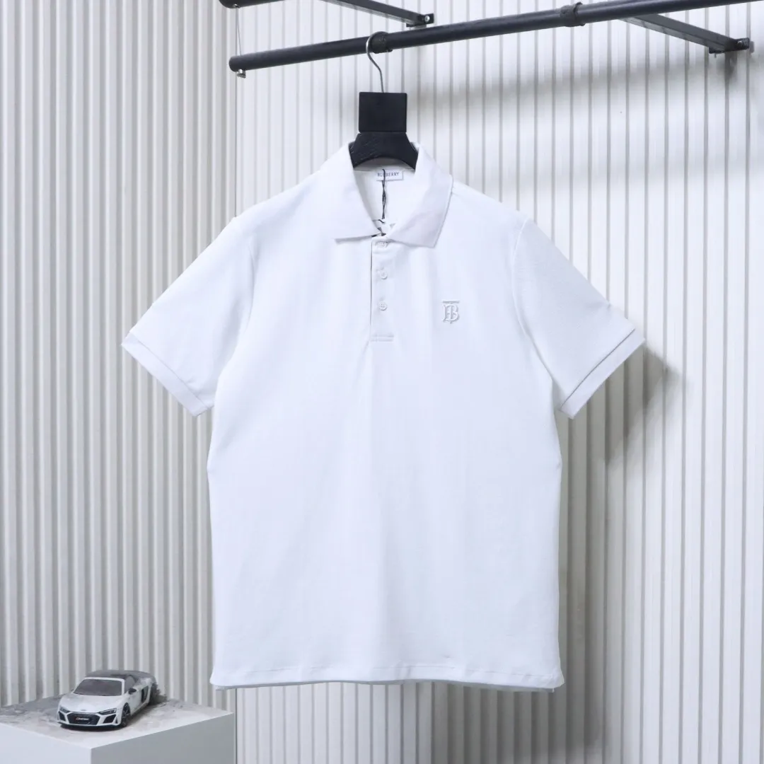 TB Logo Classic Placket Polo T-Shirt