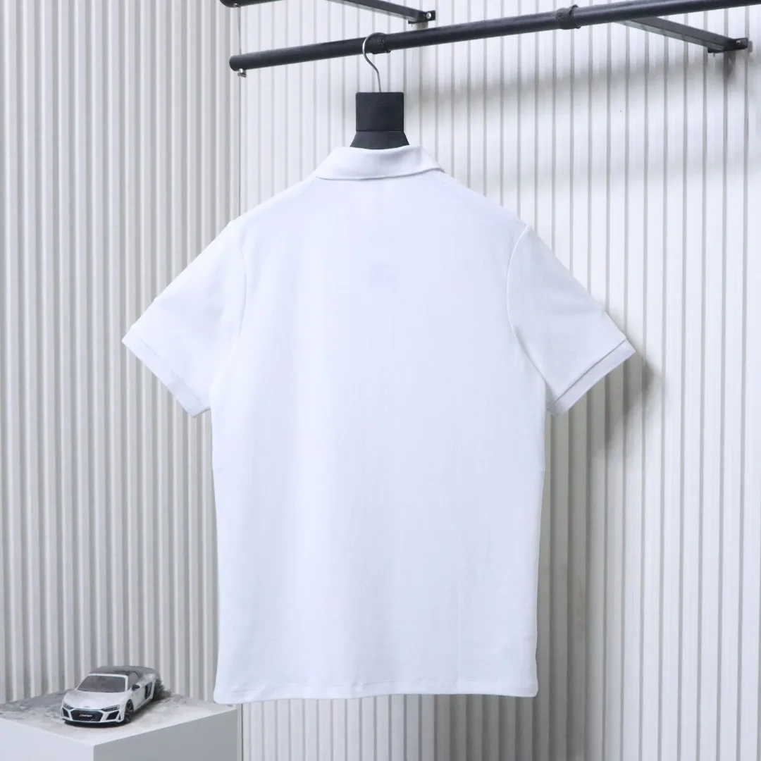 Back TB Logo Classic Placket Polo T-Shirt