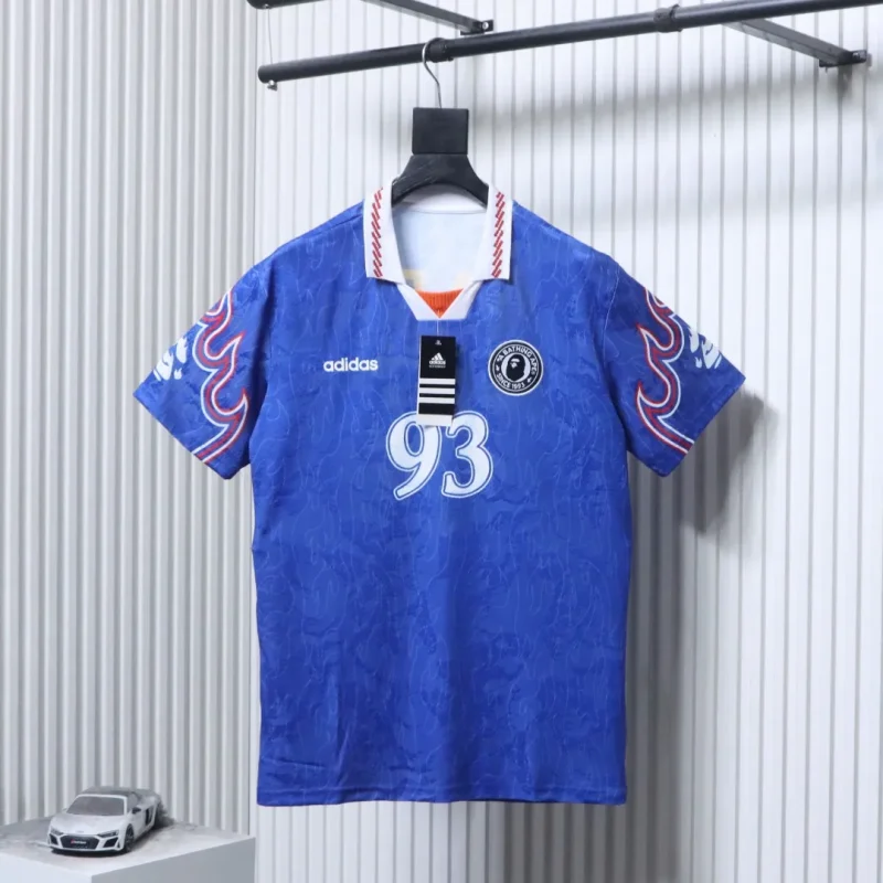 AD x BAPE SSL Flame No. 93 Jersey T-Shirt