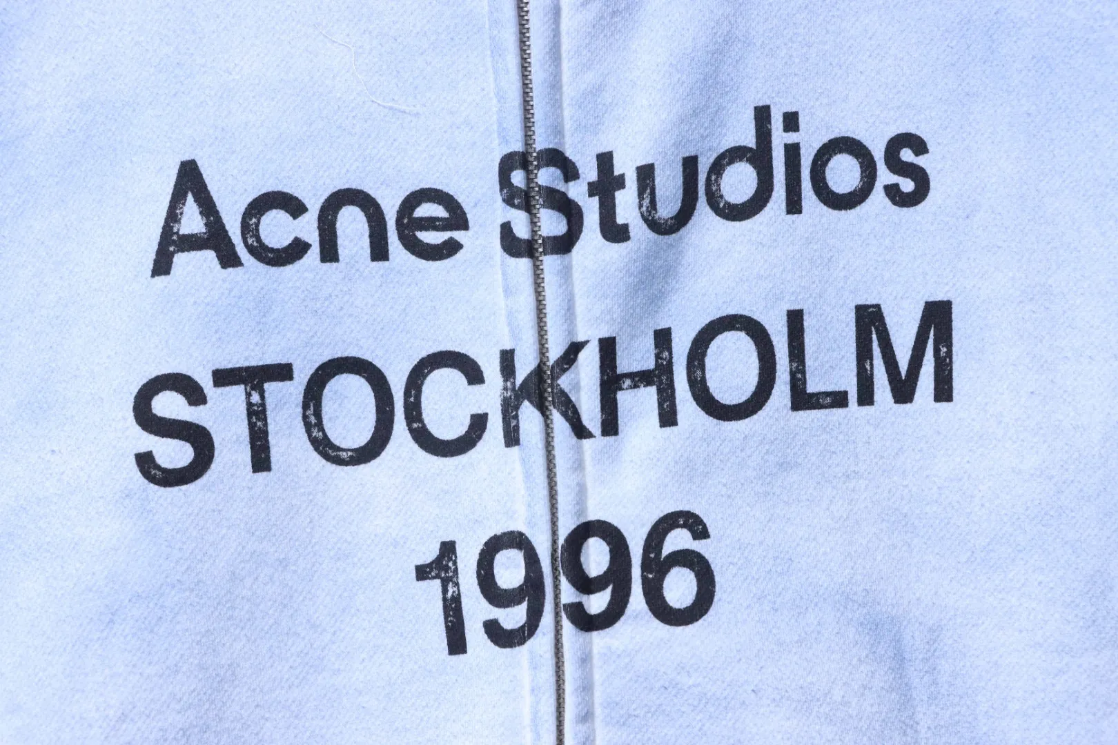 Logo Detail and Zipper
