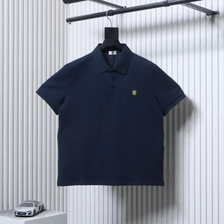 Arc de Triomphe Embroidered Piqué Polo T-Shirt