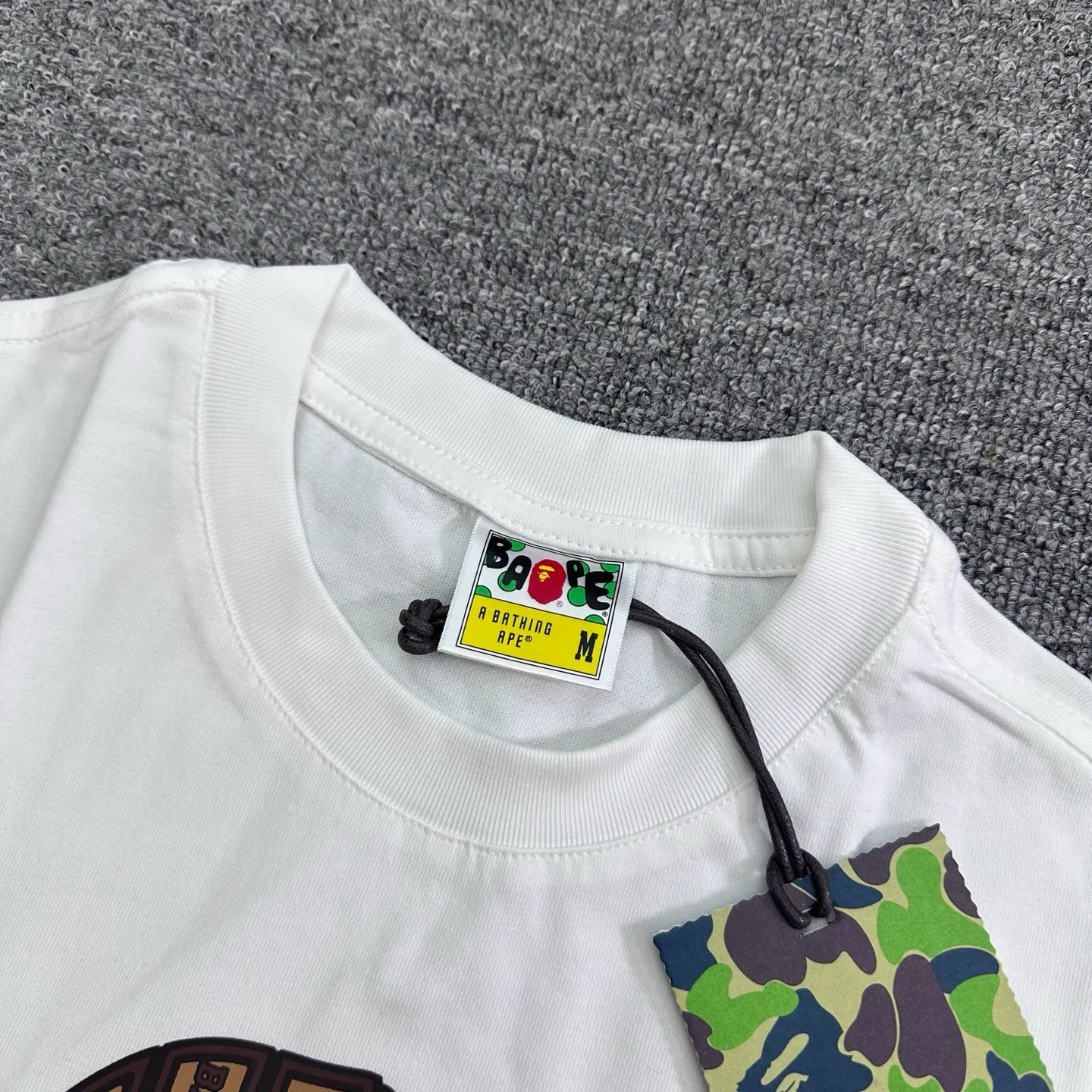 Neckline and Brand Tag