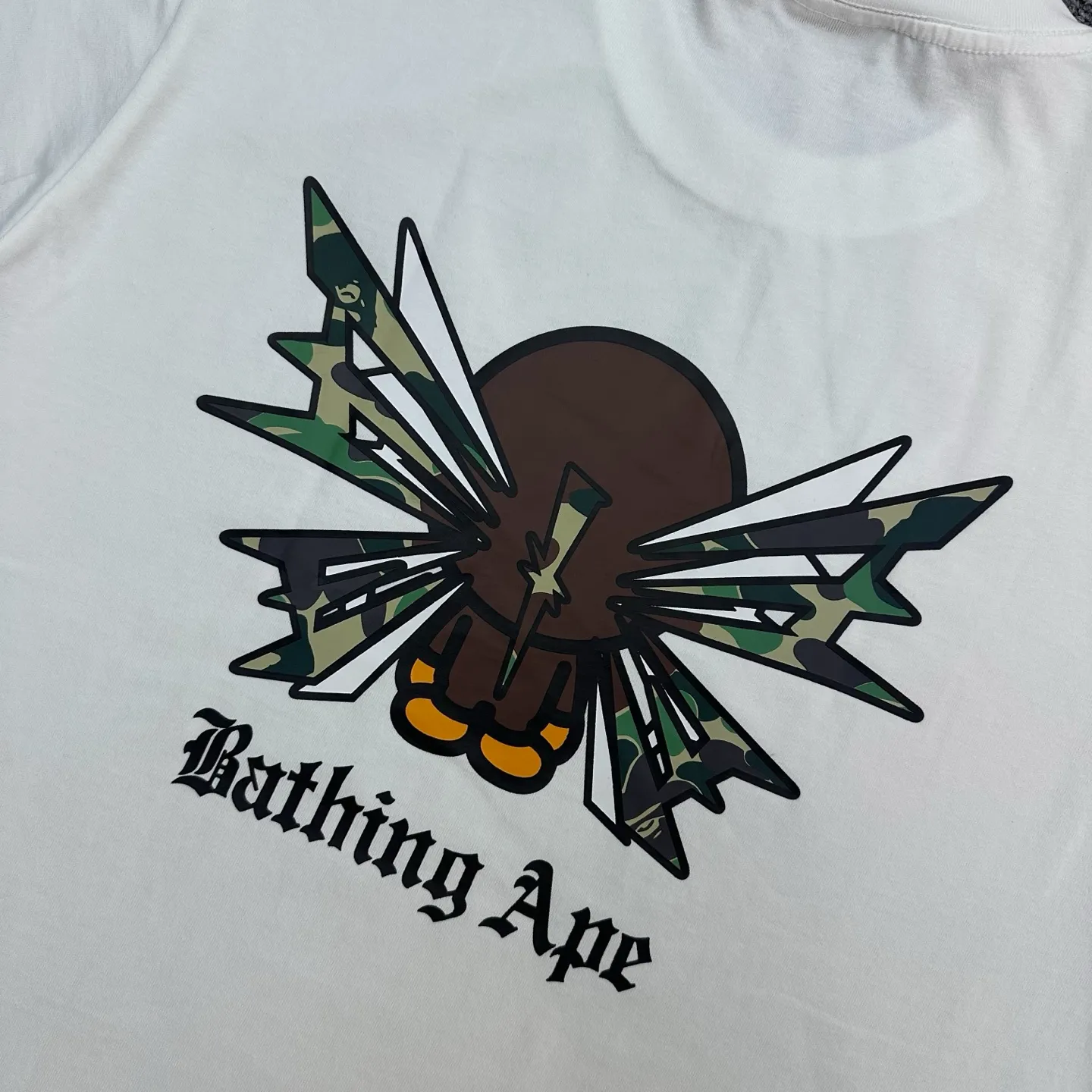 Back Bape x Evolution Logo