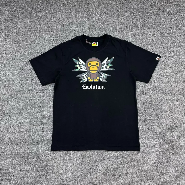 BAPE x Evolution Cartoon Ape Butterfly T-Shirt