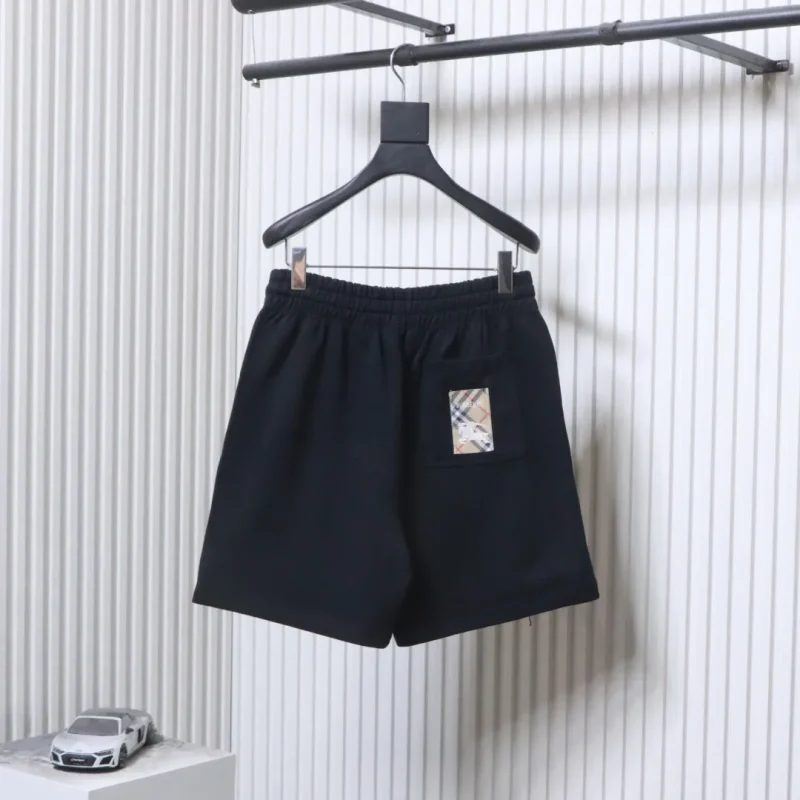 BBR Check Equestrian Knight Appliqué Shorts