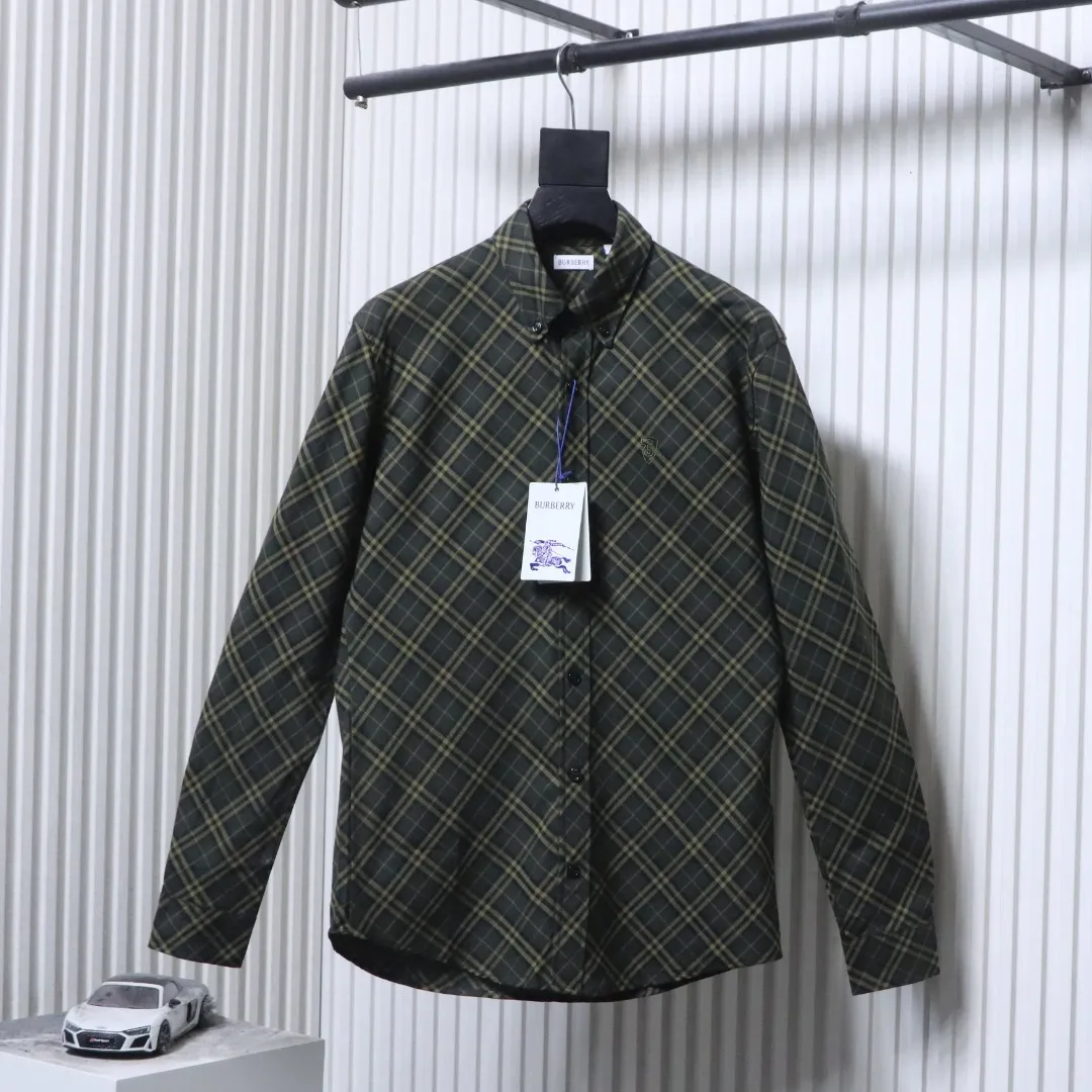 BBR Check Twill Cotton Long-Sleeve Shirt