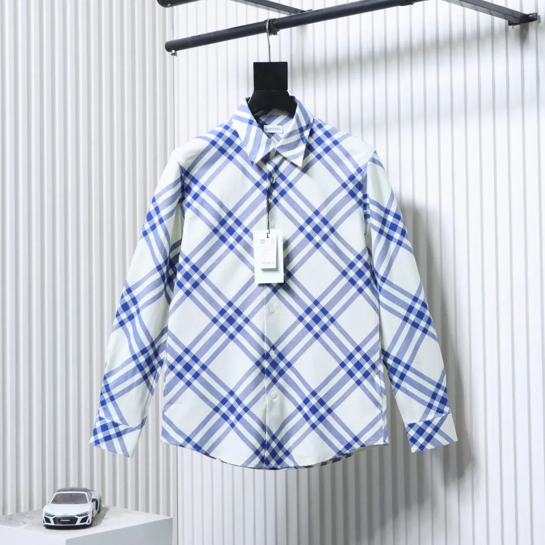 BBR Check Twill Cotton Long-Sleeve Shirt