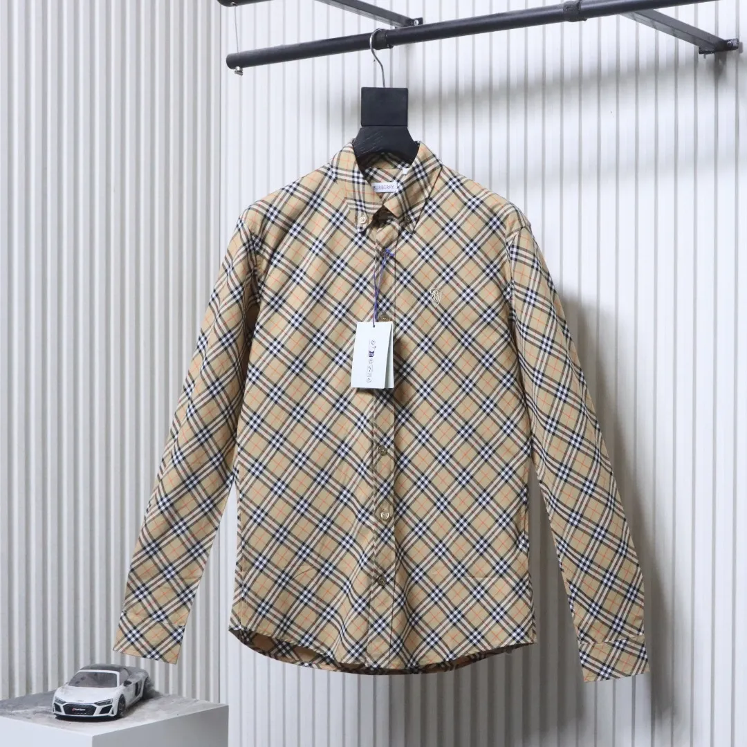 BBR Check Twill Cotton Long-Sleeve Shirt