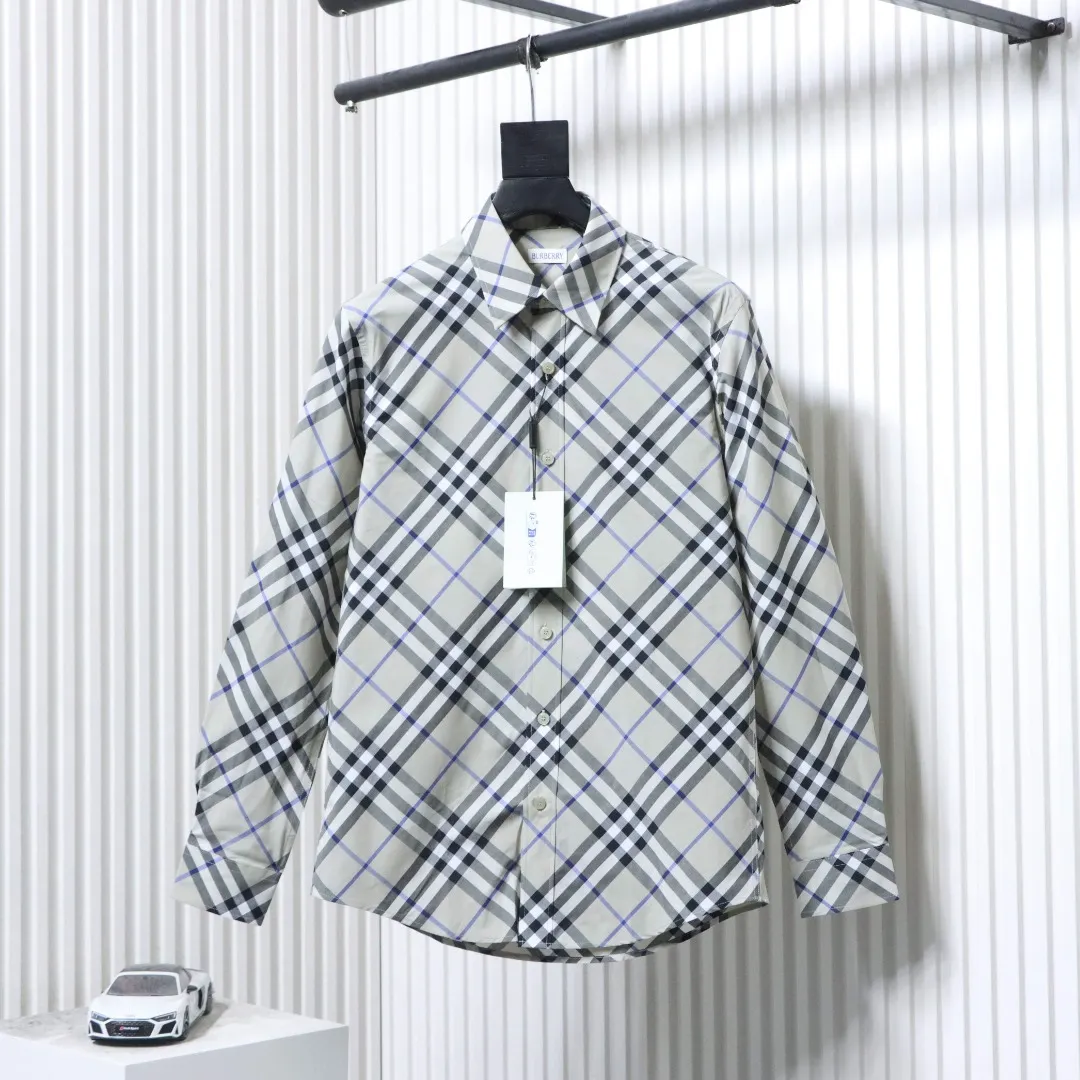 BBR Check Twill Cotton Long-Sleeve Shirt