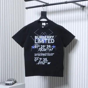 BBR Star Coordinate Letter Print T-Shirt
